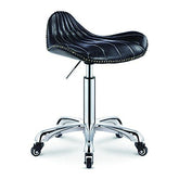 Deluxe Hydraulic Adjustable Height Shell Shape Rolling stool - RS301 - GreenLife-Rolling Stool